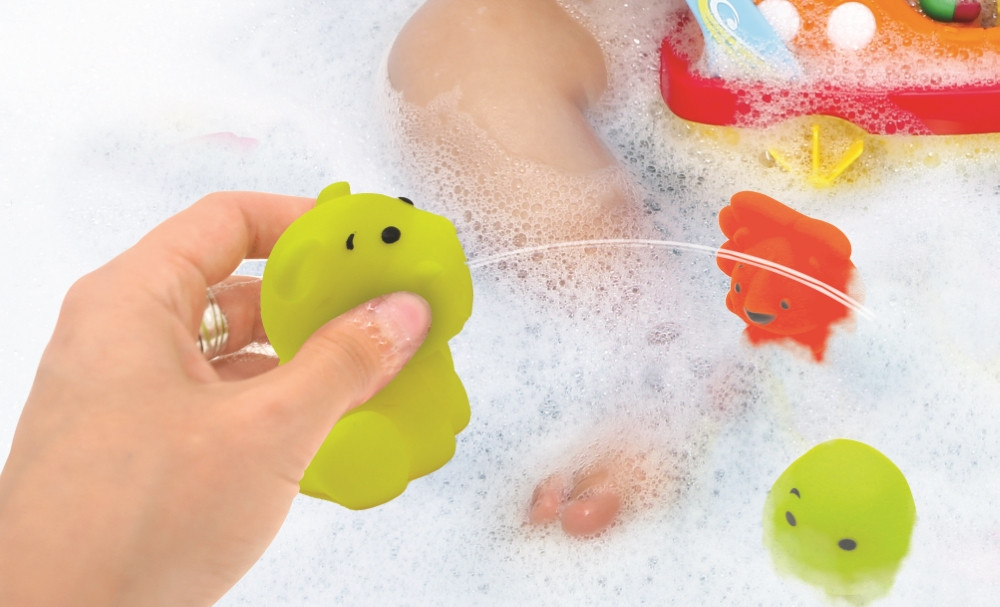 LUDI maudymosi žaislų komplektas purkštukai