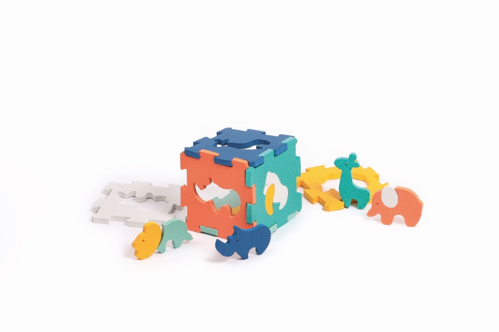 LUDI kilimėlis-3D dėlionė mažieji gyvūnai