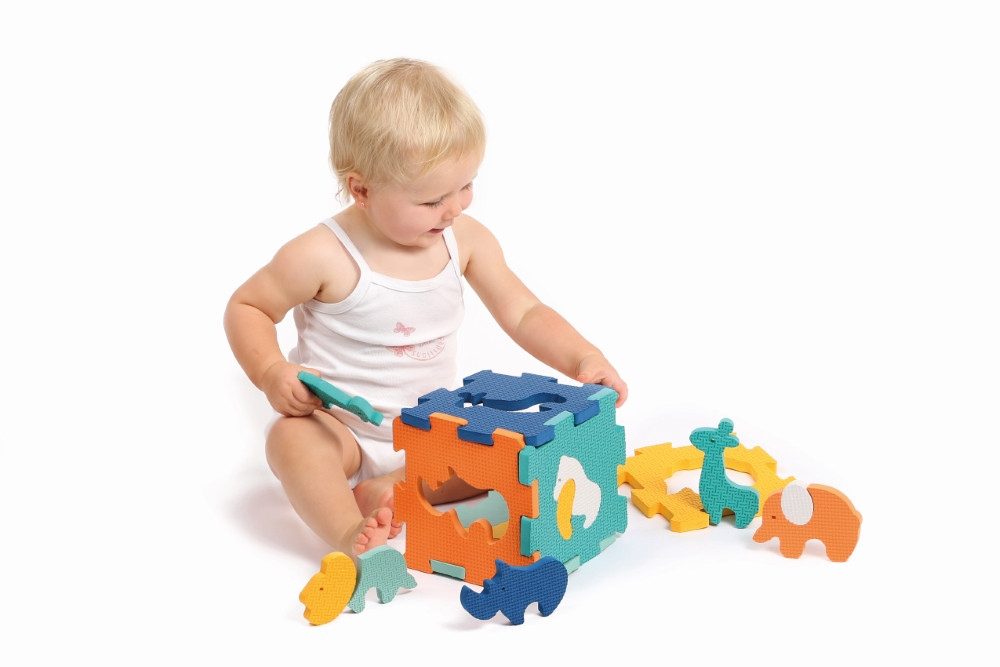 LUDI kilimėlis-3D dėlionė mažieji gyvūnai