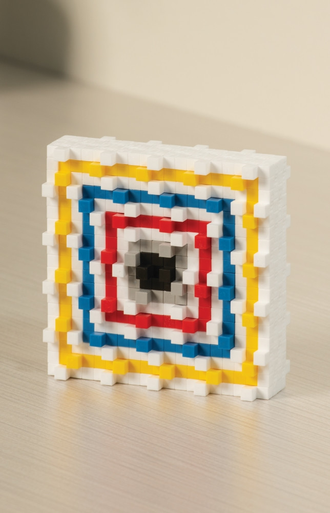 Plus Plus konstruktorius Įkvėpimas - Mondrian