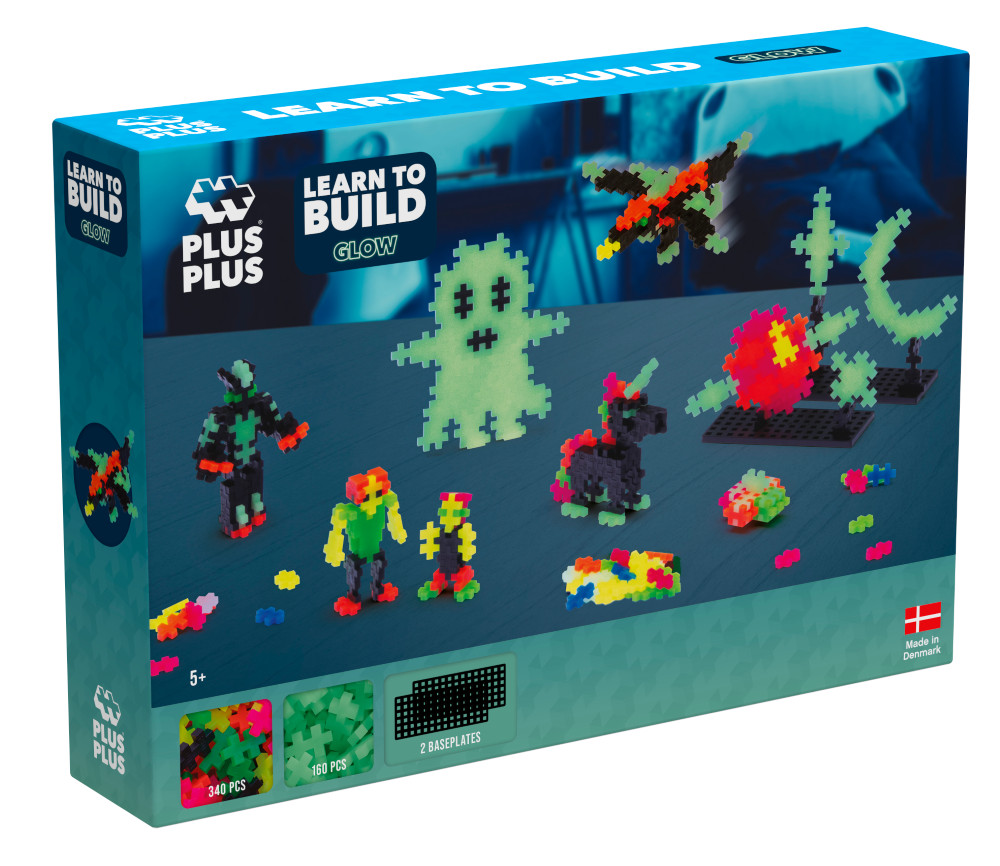 Plus Plus konstruktorius Šviečiančios 500 det