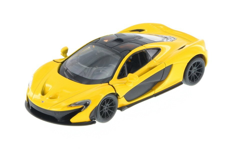 KiNSMART automobilis McLaren P1 geltonas