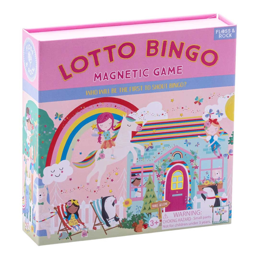 Magnetinis žaidimas bingo loto Vaivorykštės fėja