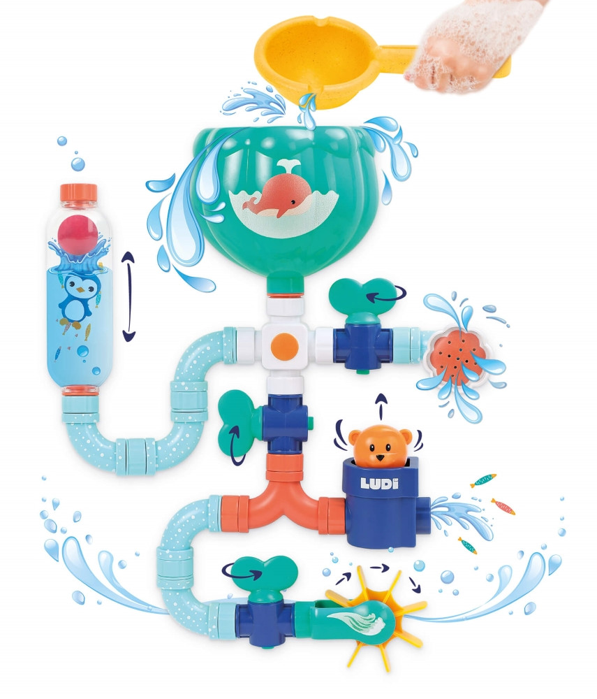 LUDI maudymosi žaislų rinkinys Jūra