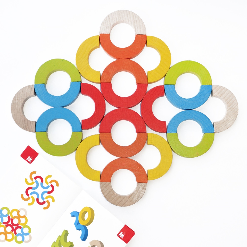 Igroteco balansinė mozaika Vaivorykštė 24 det