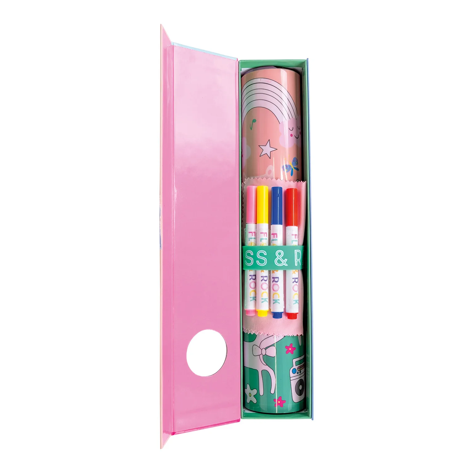 Daugkartinis spalvinimo ir užduočių kilimėlis Vaivorykštės fėja