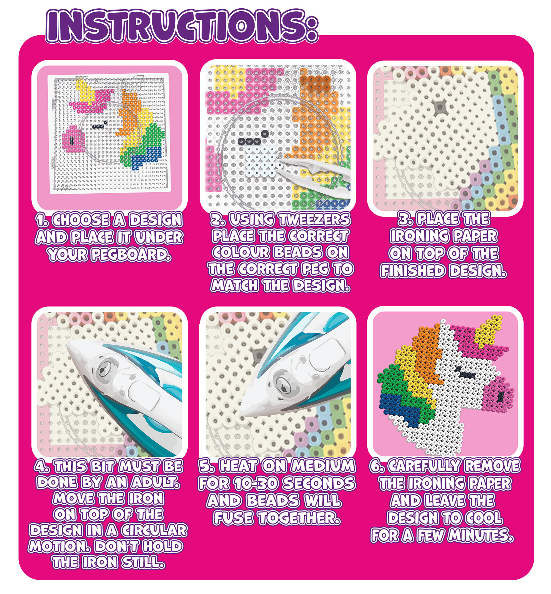 Splat Planet lyginimo karoliukai Vienaragis