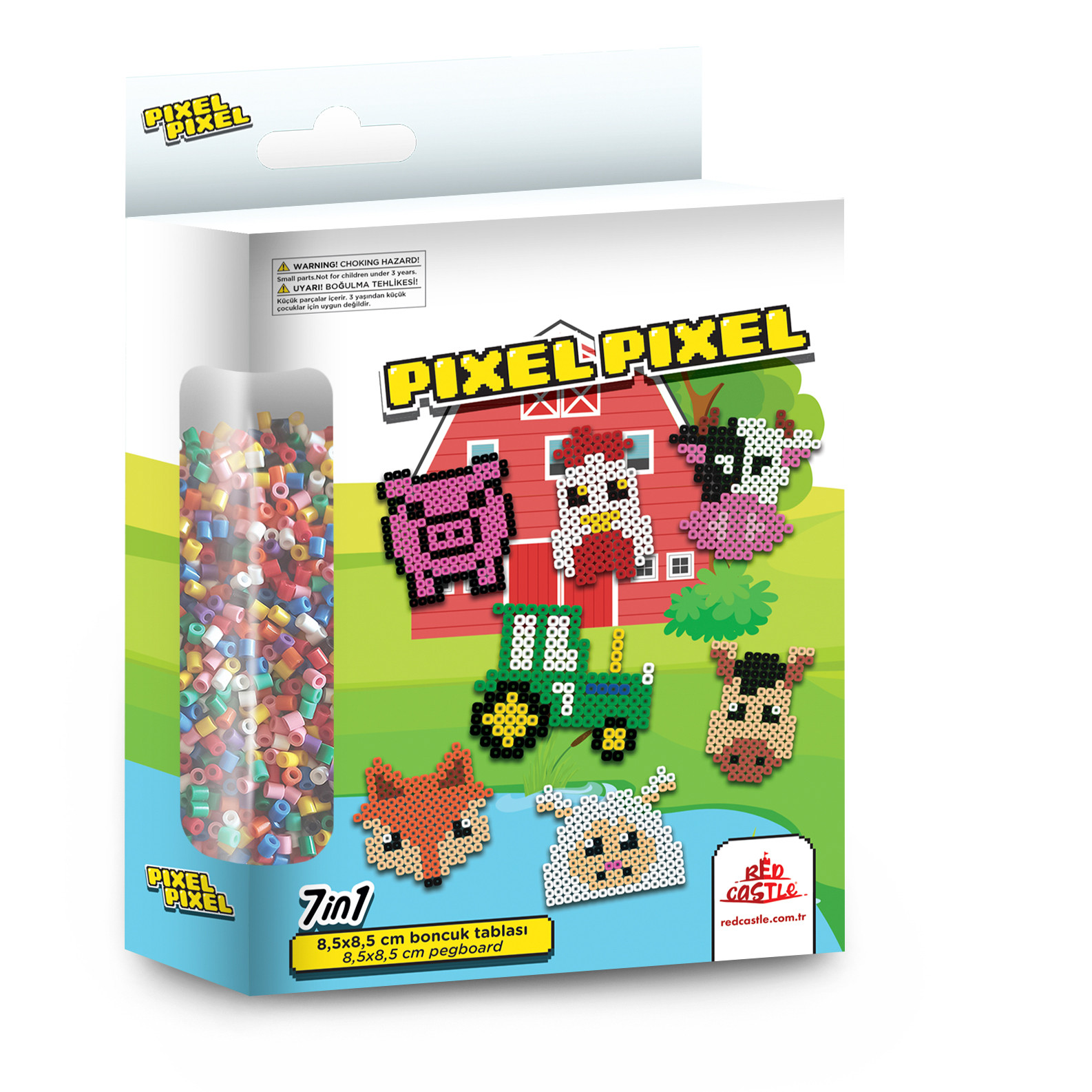 Red Castle lyginimo karoliukai Ūkio gyvūnai