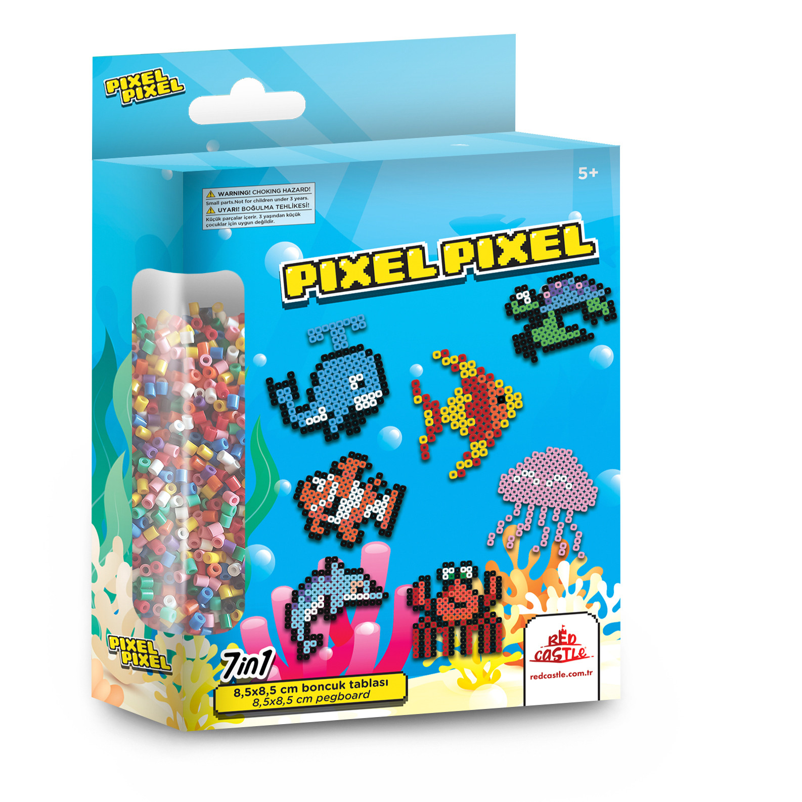 Red Castle lyginimo karoliukai Vandenynas