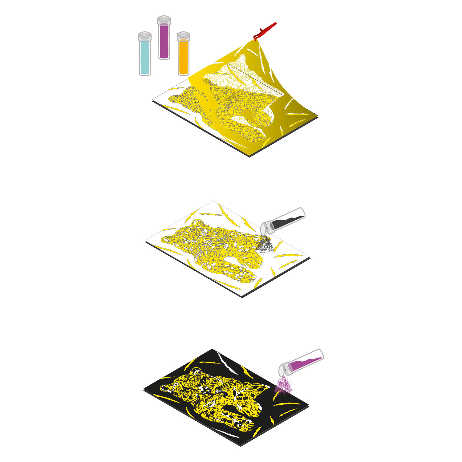 Red Castle smėlio rinkinys Tigras