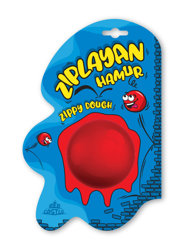 Red Castle šokinėjantis modelinas raudonas 30 g