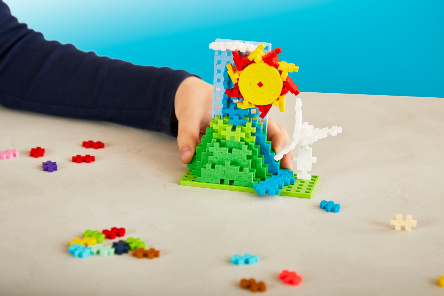 Plus Plus konstruktorius Spalvos 1000 det