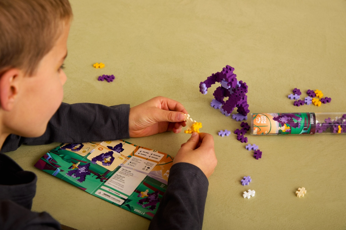 Plus Plus konstruktorius Gorila 100 det