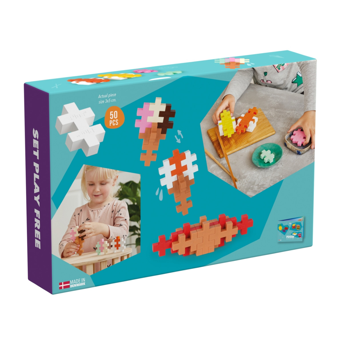 Plus Plus konstruktorius DIDELĖS Maistas