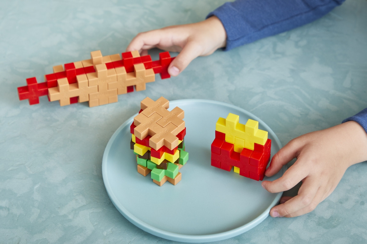 Plus Plus konstruktorius DIDELĖS Maistas