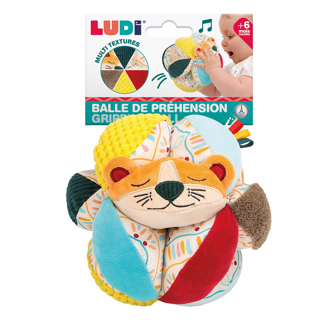 LUDI medžiaginis edukacinis kamuolys