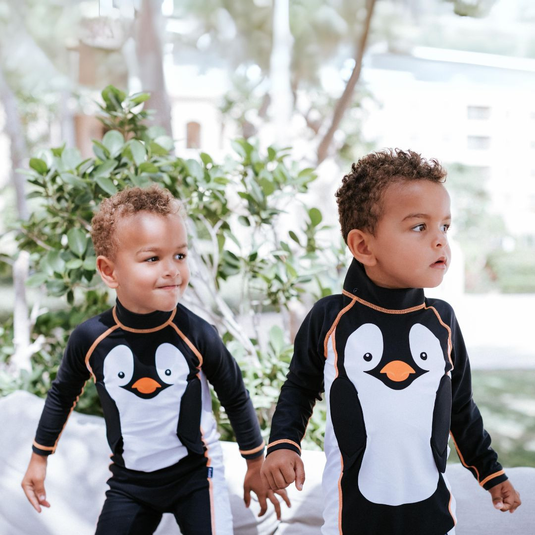 Maudymosi kostiumas Pingvinas 2-3 m