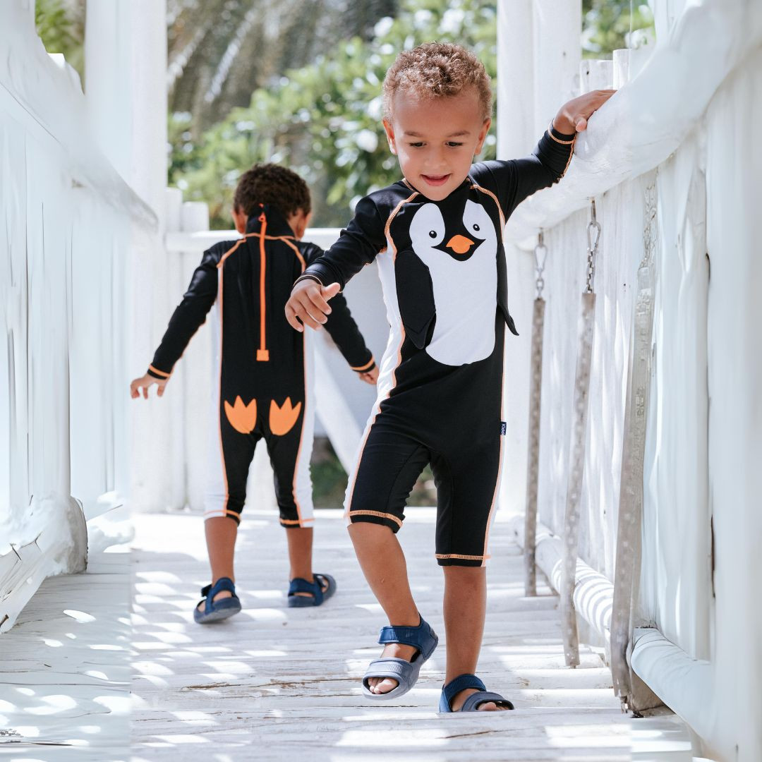 Maudymosi kostiumas Pingvinas 2-3 m