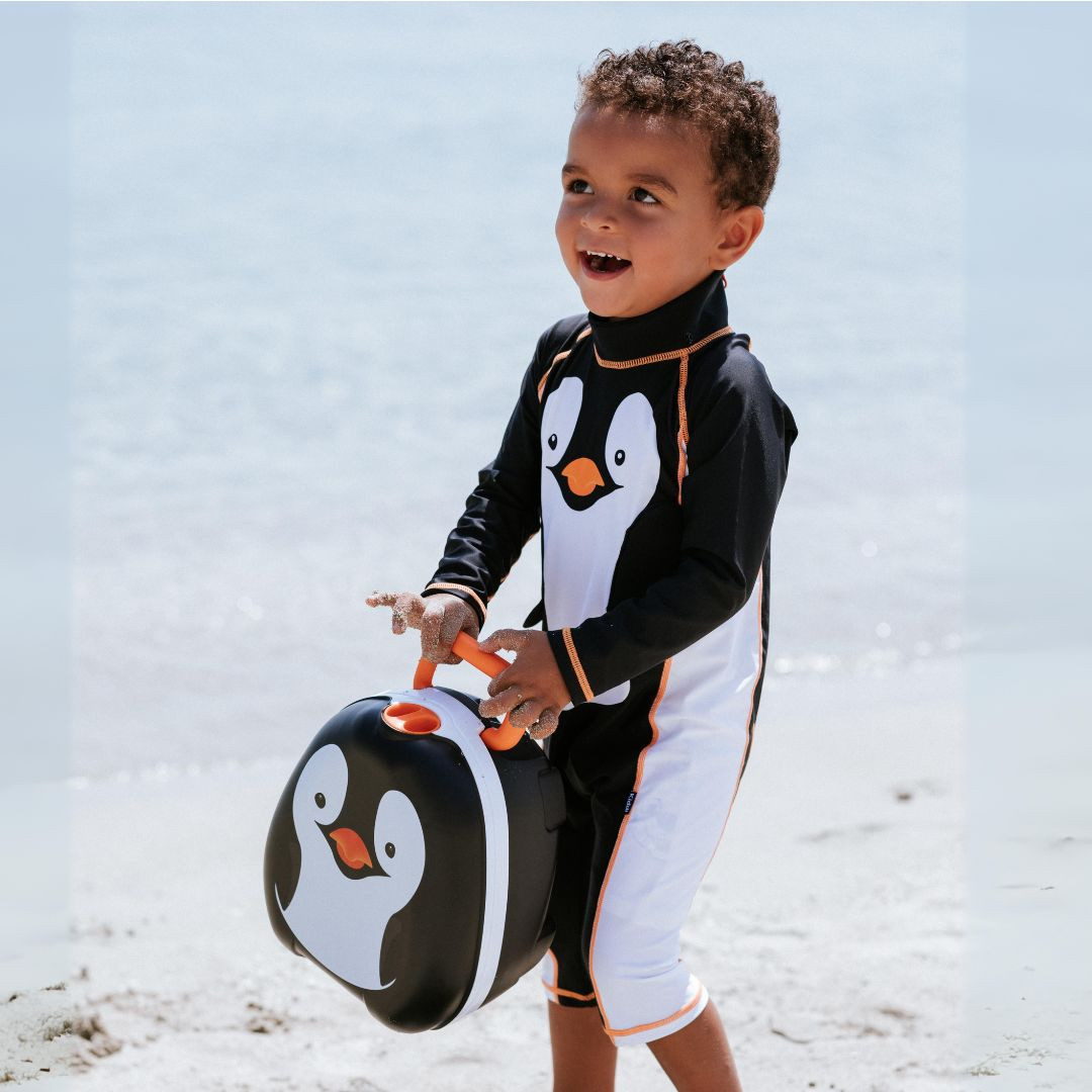 Maudymosi kostiumas Pingvinas 2-3 m