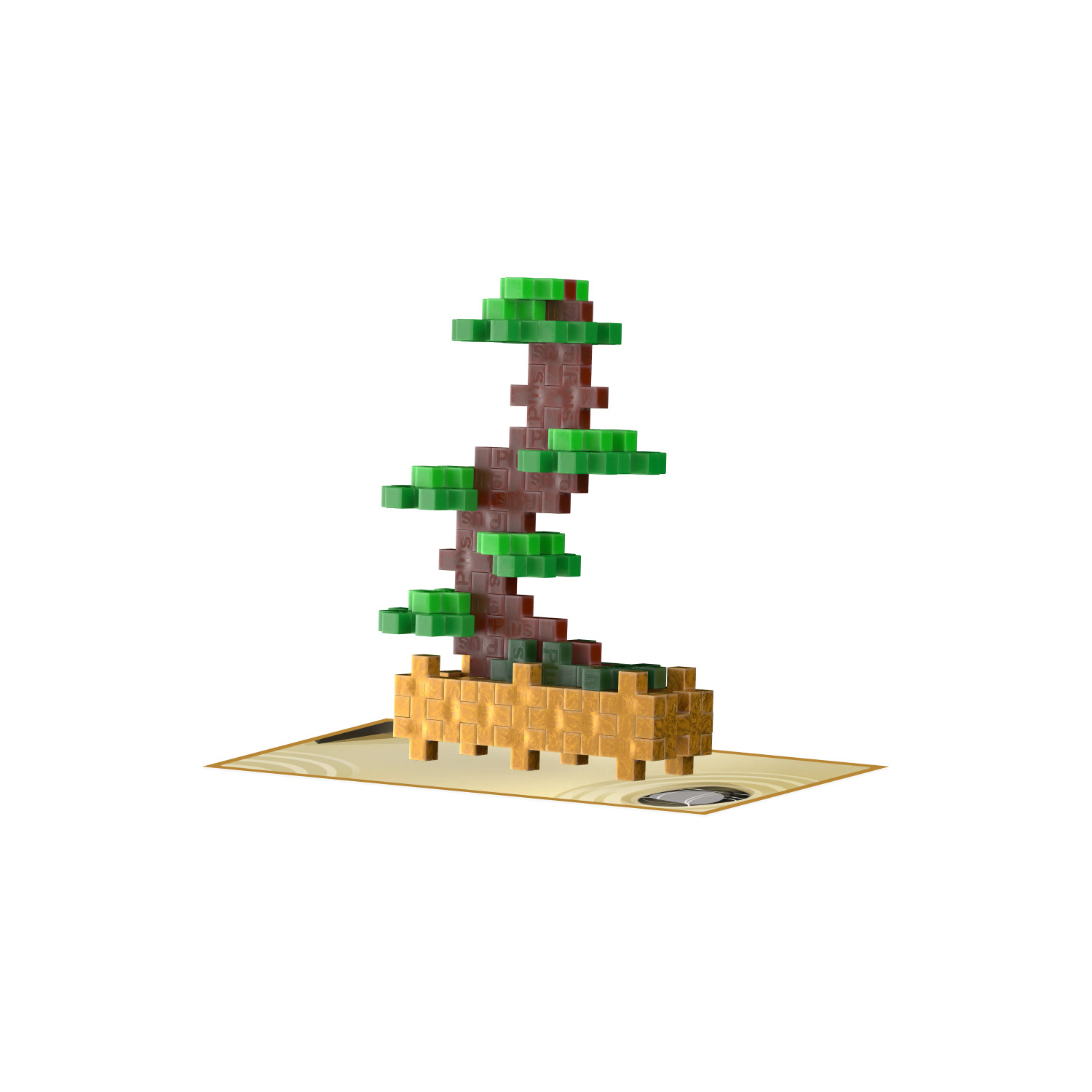 Plus Plus konstruktorius AUGALAI - žaliasis bonsas