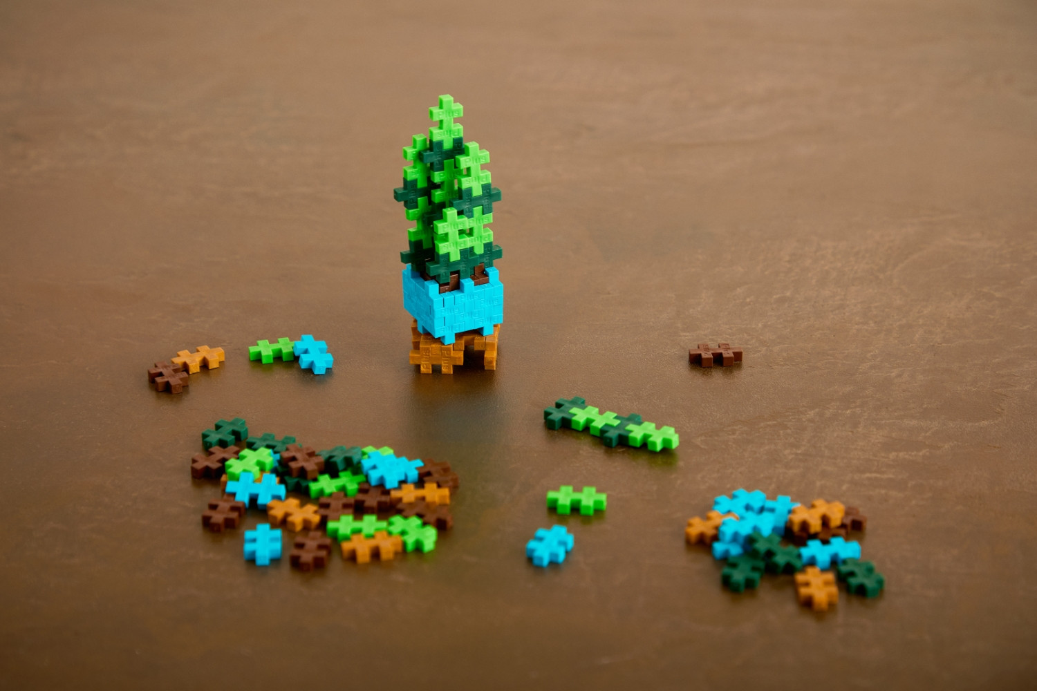 Plus Plus konstruktorius AUGALAI - trijuostė sansevjera