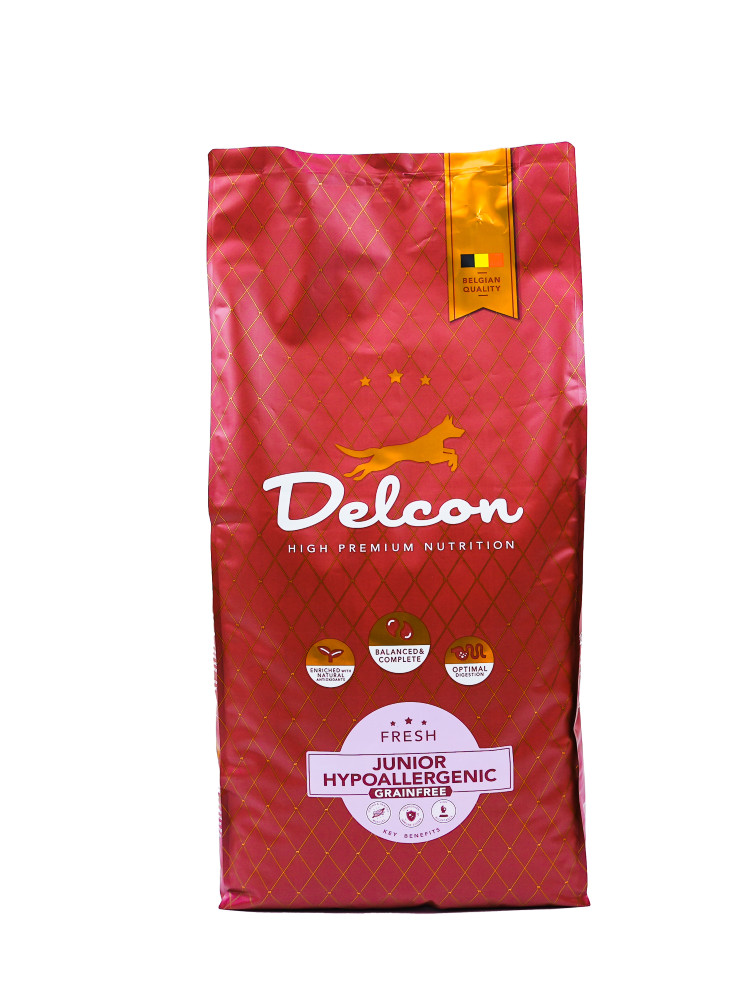 Visavertis begrūdis hipoalerginis pašaras jauniems šunims JUNIOR HYPOALLERGENIC / 10 kg
