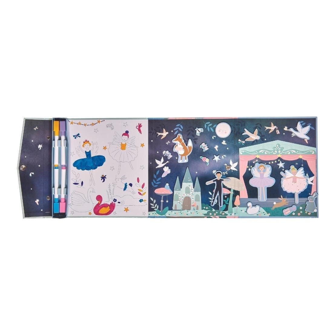 Magnetinė scena 4 in 1 Užburtoji