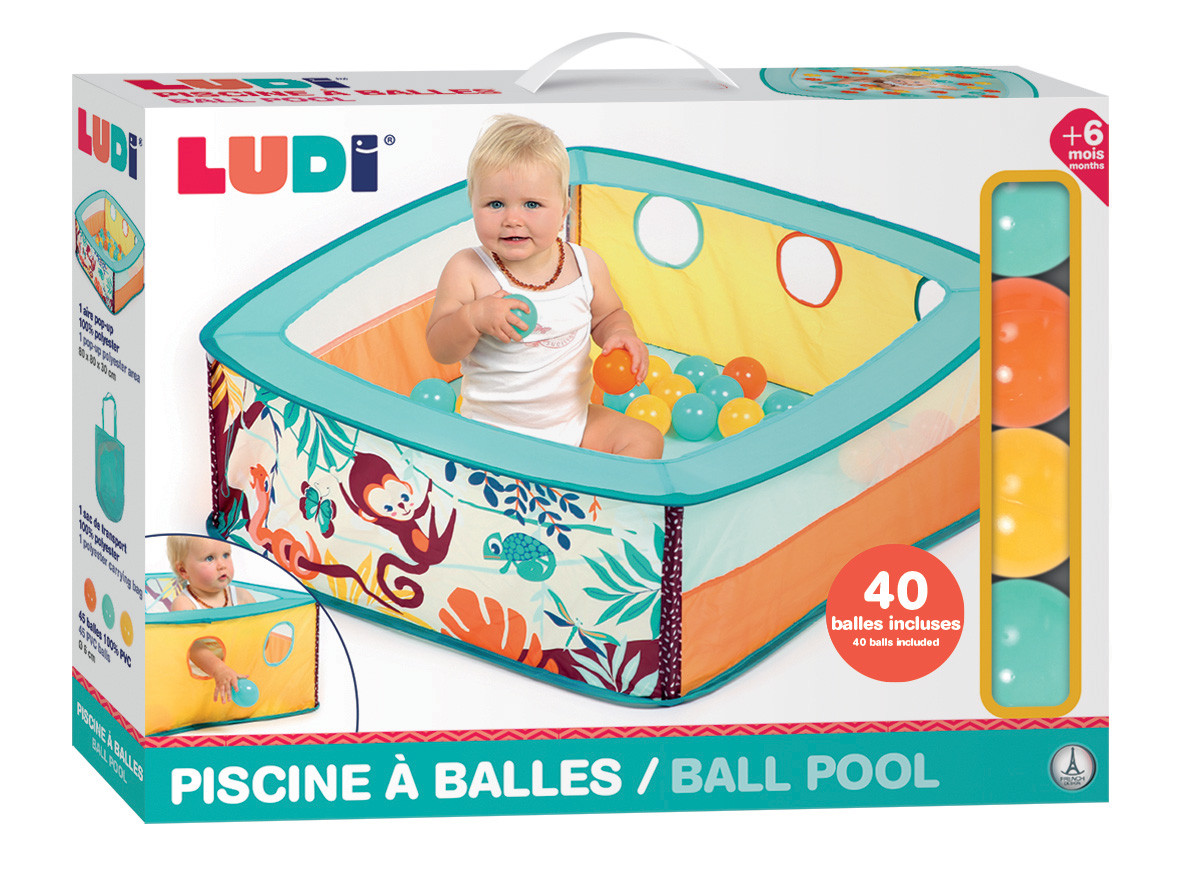 LUDI kamuoliukų baseinas Džiunglės