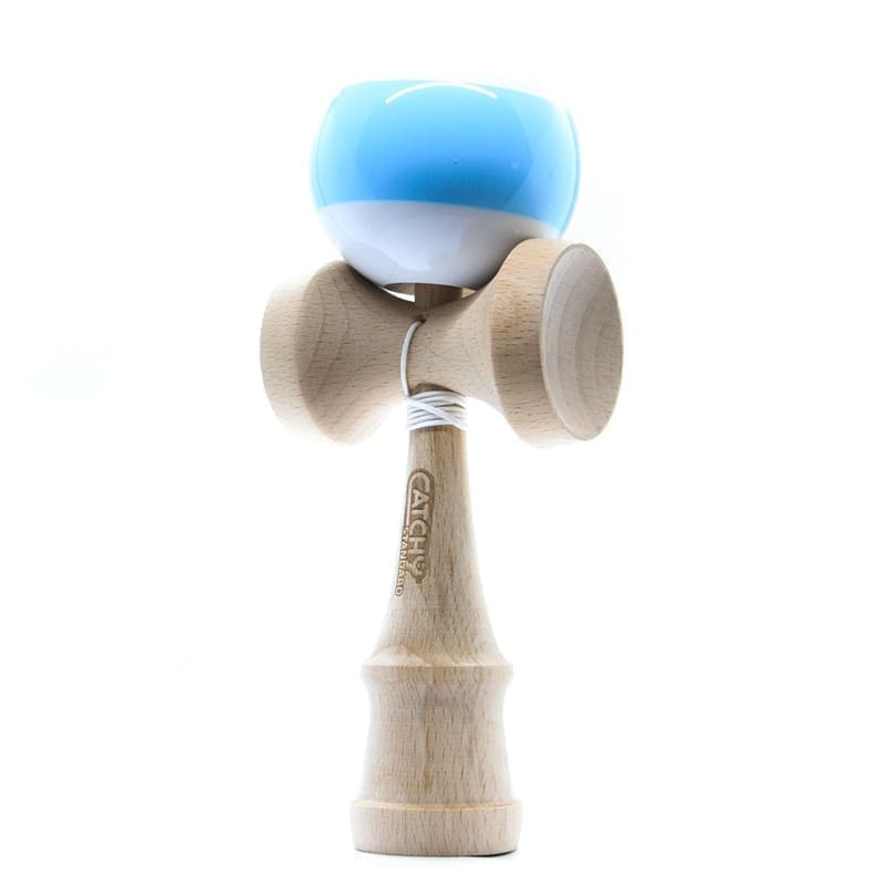 Klasikinis japoniškas žaidimas Kendama balta/mėlyna YO51458
