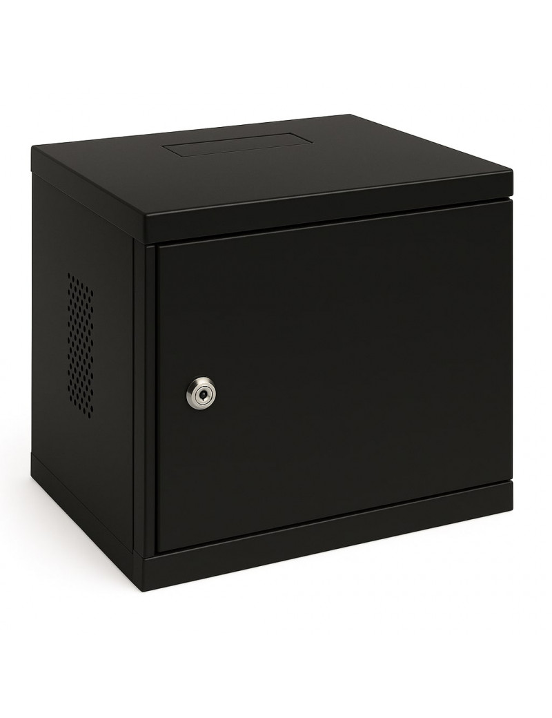 KomutacinÄ spinta 10'' pakabinama 4U 300x300x279mm (juoda, nesurinkta)