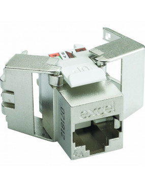 Lizdas RJ45 Excel 100-181 (Cat6A FTP, keystone)