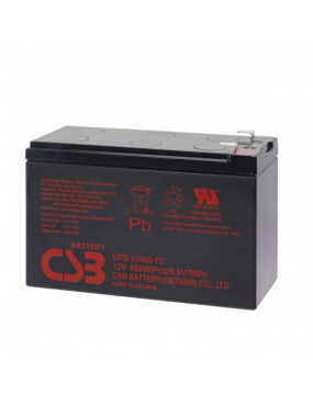 Akumuliatorius CSB (7.2Ah, 12V, F1)