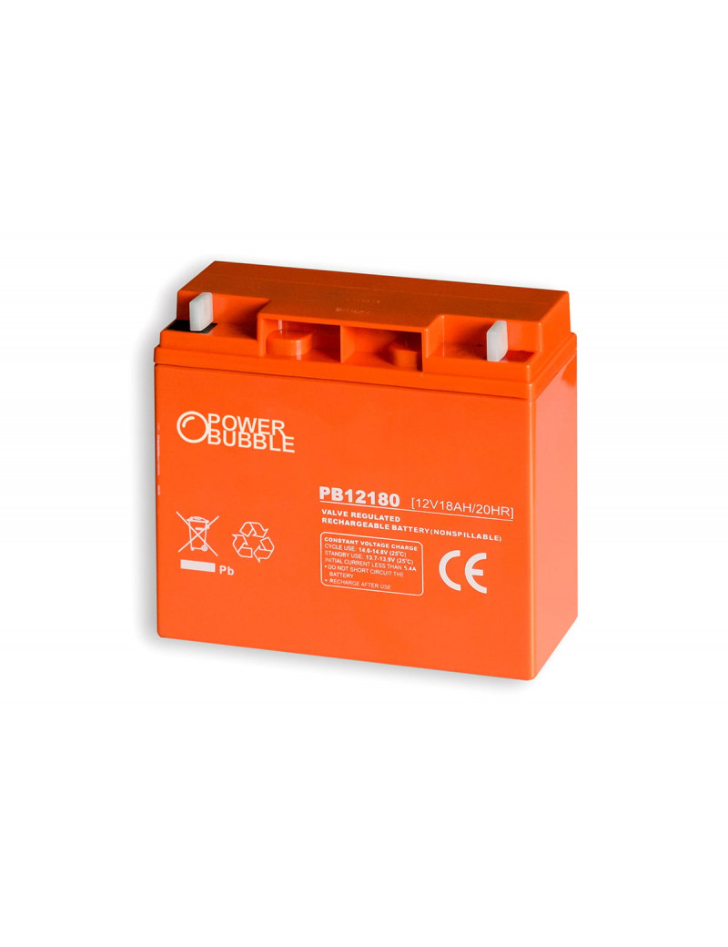 Akumuliatorius Power Bubble PB1218 (18Ah, 12V)