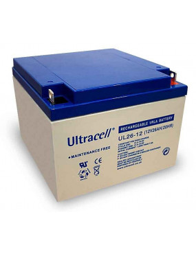 Akumuliatorius Ultracell UL26-12 (26 Ah, 12V)