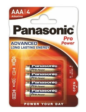 Baterija Panasonic ProPower LR03 AAA (4 vnt.)