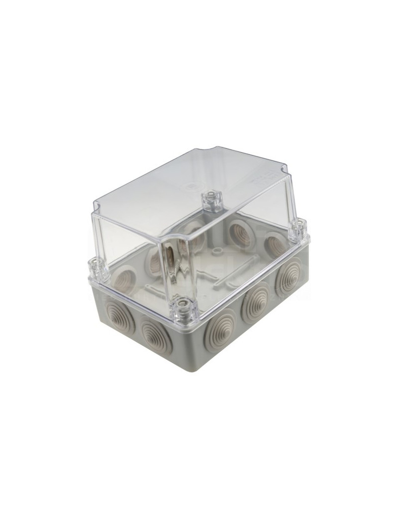 HermetinÄ dÄÅ¾utÄ su sandarikliais ir skaidriu dangteliu Pawbol S-BOX 406H-P (190x110x140)