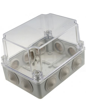 HermetinÄ dÄÅ¾utÄ su sandarikliais ir skaidriu dangteliu Pawbol S-BOX 406H-P (190x110x140)