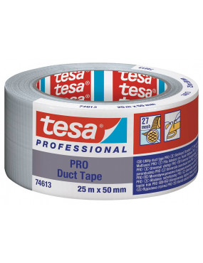 Audinio juosta TESA STANDART (pilka) 25m x 50mm 74613-00003-15