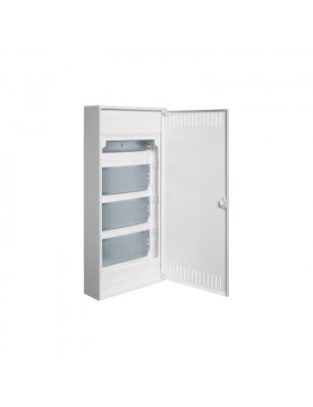 Hager 48 mod. virÅ¡tinkinis skydelis su metalinÄmis durelÄmis VOLTA VA48NWB