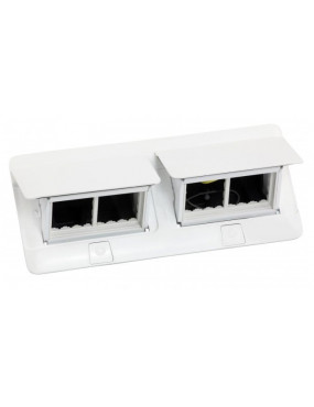 Ä®leidÅ¾iama modulinÄ dÄÅ¾utÄ 2x4 mod. Legrand 654004 (metalinÄ, balta)