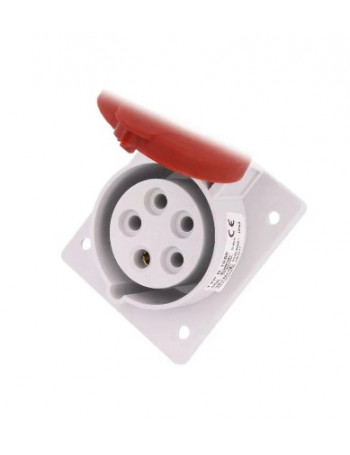 Pramoninis Ä¯leidÅ¾iamas kiÅ¡tukinis lizdas Pawbol B.1056 (16A, 5P, 400V, IP44)