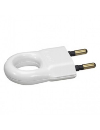 KiÅ¡tukas Legrand 050162 (baltas, laidas iÅ¡ Å¡ono, su Å¾iedu, 6A, be Ä¯Å¾eminimo)