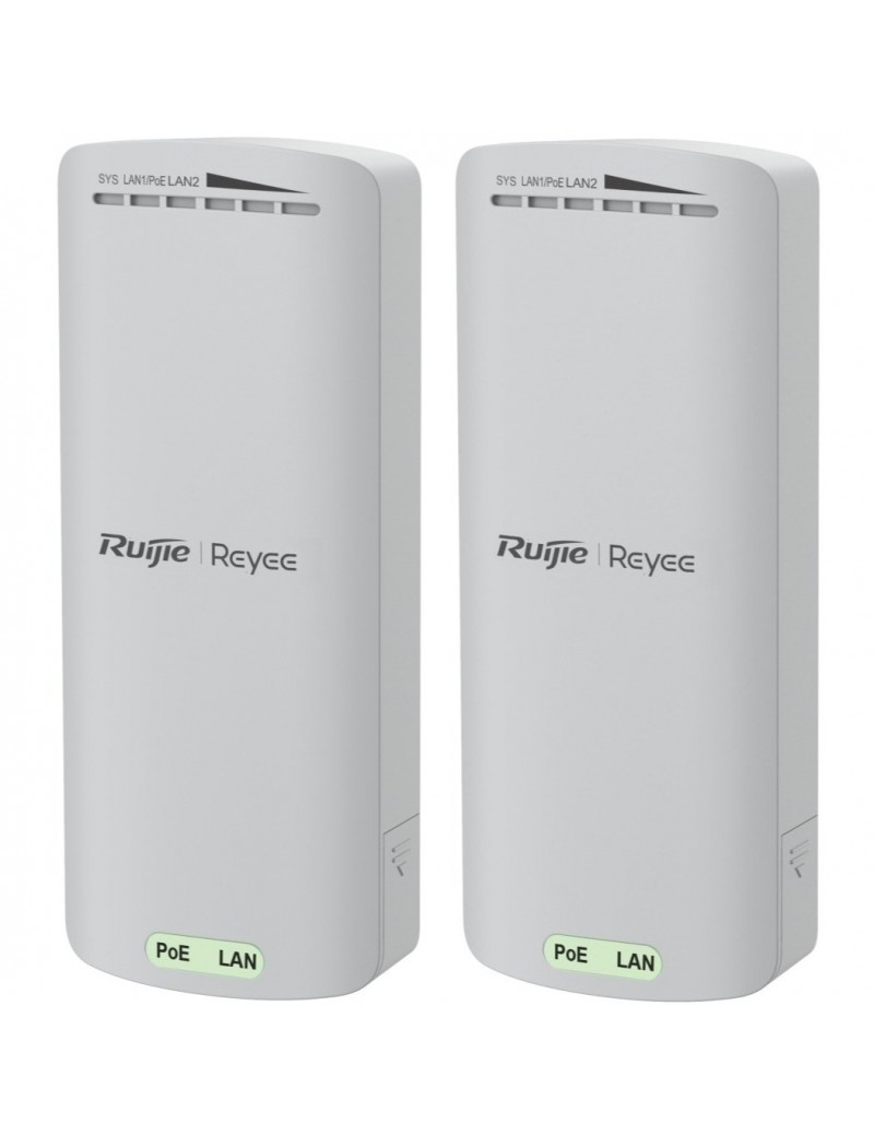 Belaidis LAN perdavimas (Bridge) Ruijie RG-EST100-E (2.4 GHz, 500m, 2 vnt.)