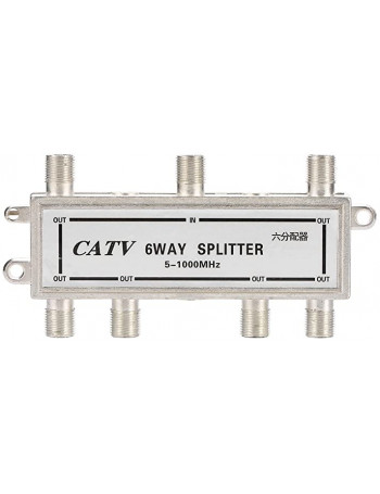 TV signalo daliklis 1 x 6