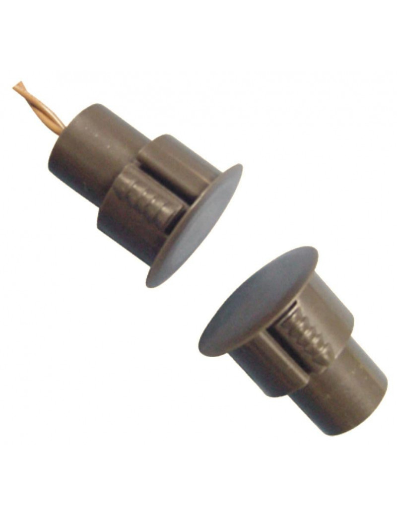 Ä®leidÅ¾iamas magnetinis kontaktas Å¡arvuotoms durims (rudas)