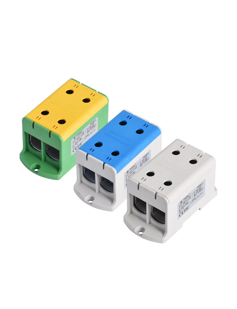 KE240-2 gnybtas 2x35-240mm2 (geltonas / Å¾alias)