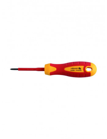 Izoliuotas kryÅ¾minis atsuktuvas Hogert HT1S922 (PH1, 80mm)