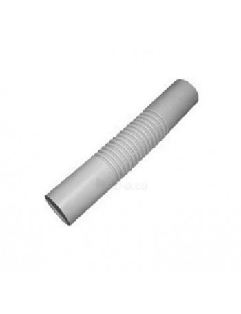 Vamzdelio U-16mm lanksti jungtis, pilka (400)