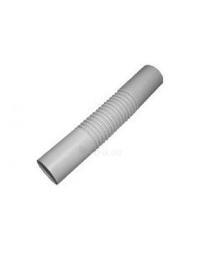 Vamzdelio U-25mm lanksti jungtis, pilka (150)