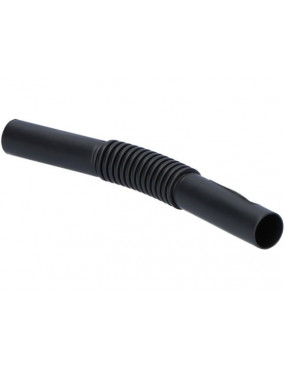 Vamzdelio U-25mm lanksti jungtis, juoda (150)